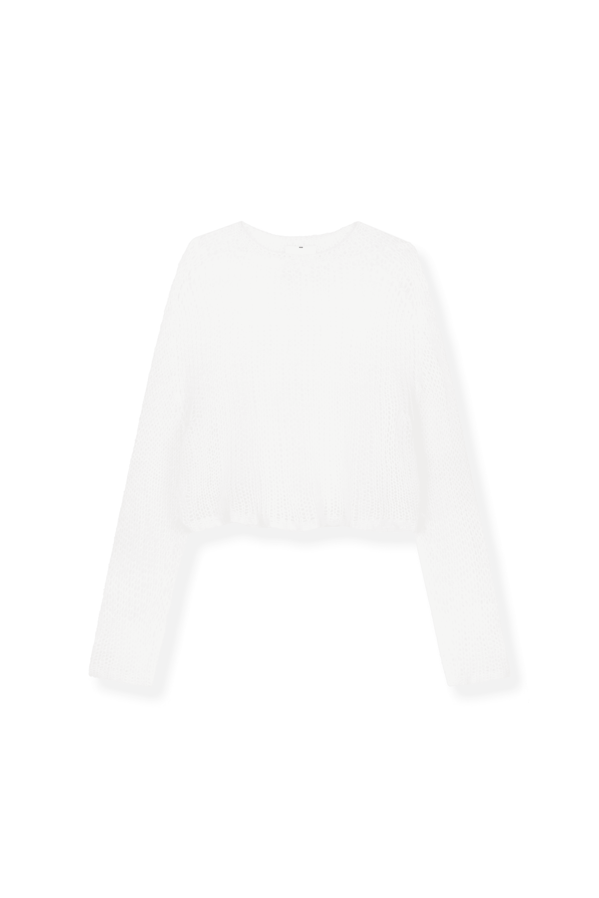 STEPHL Cropped Sweater Off White