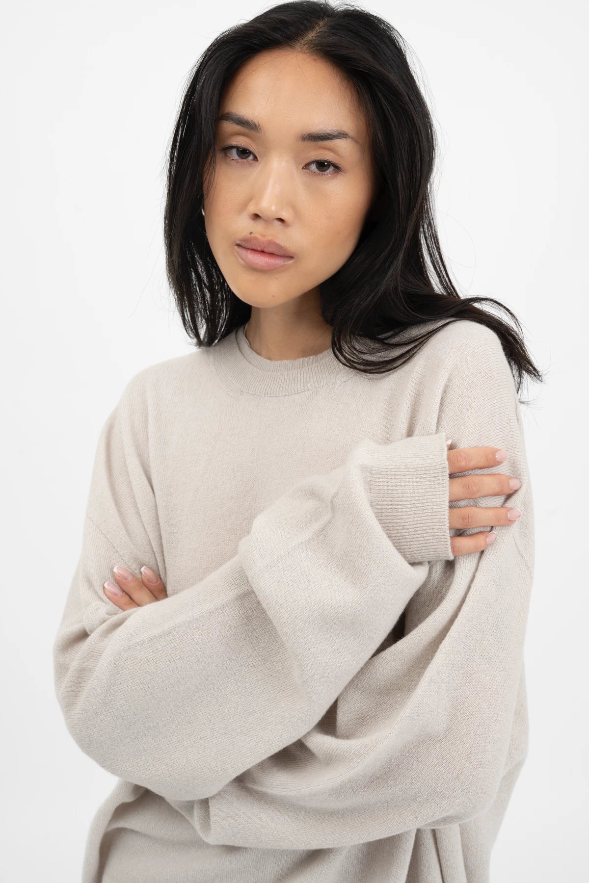 CASHI Sweater Greige