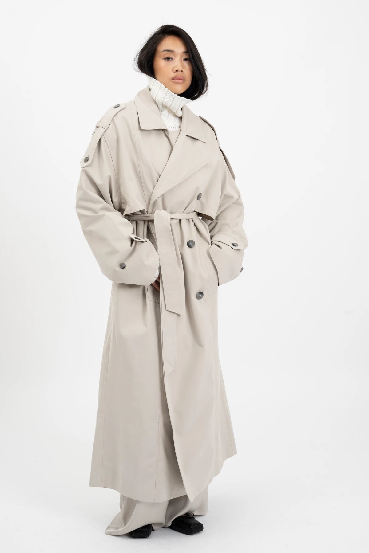 CORI Trenchcoat Greige