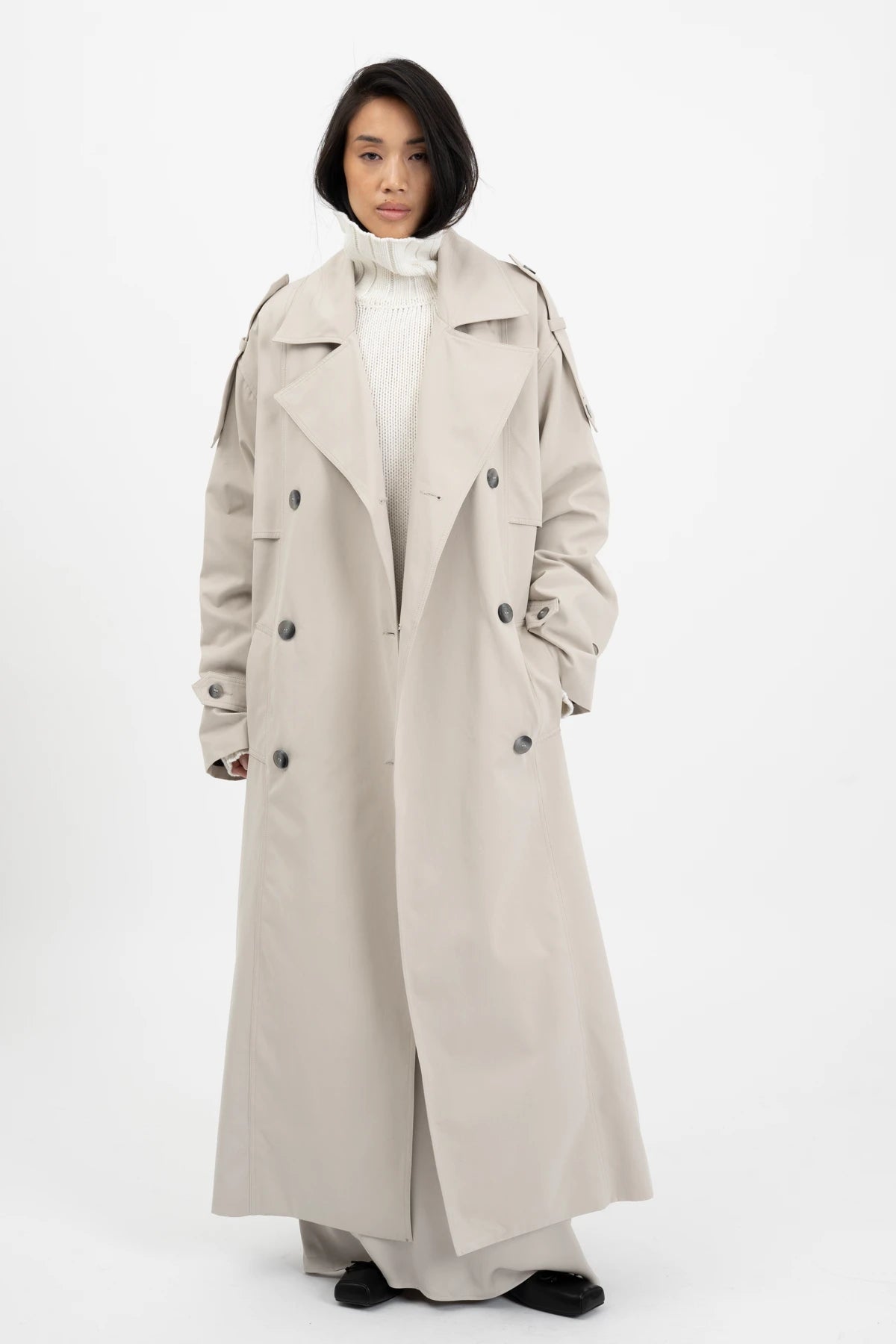 CORI Trenchcoat Greige
