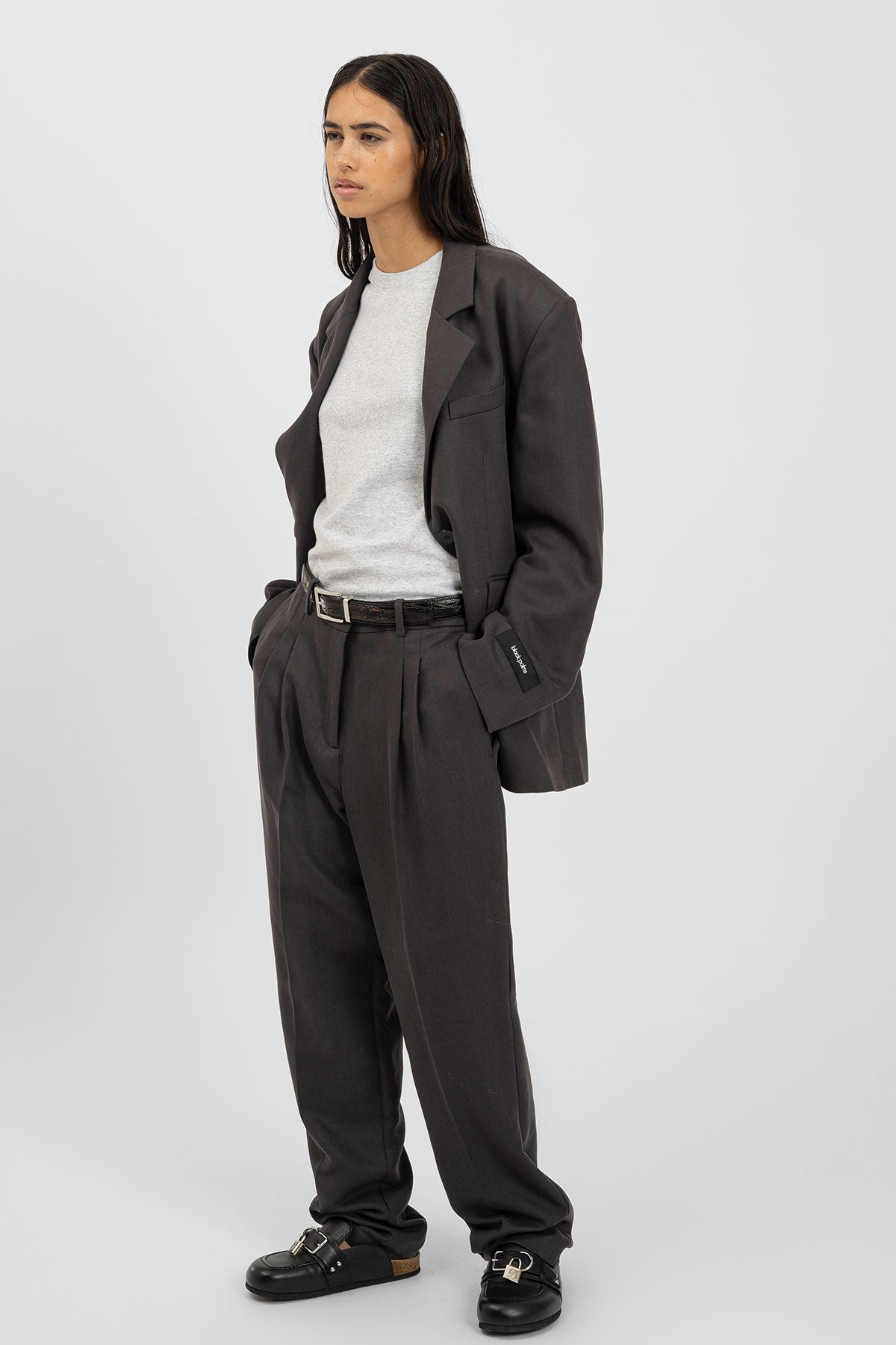 BOBBY Pants Anthracite