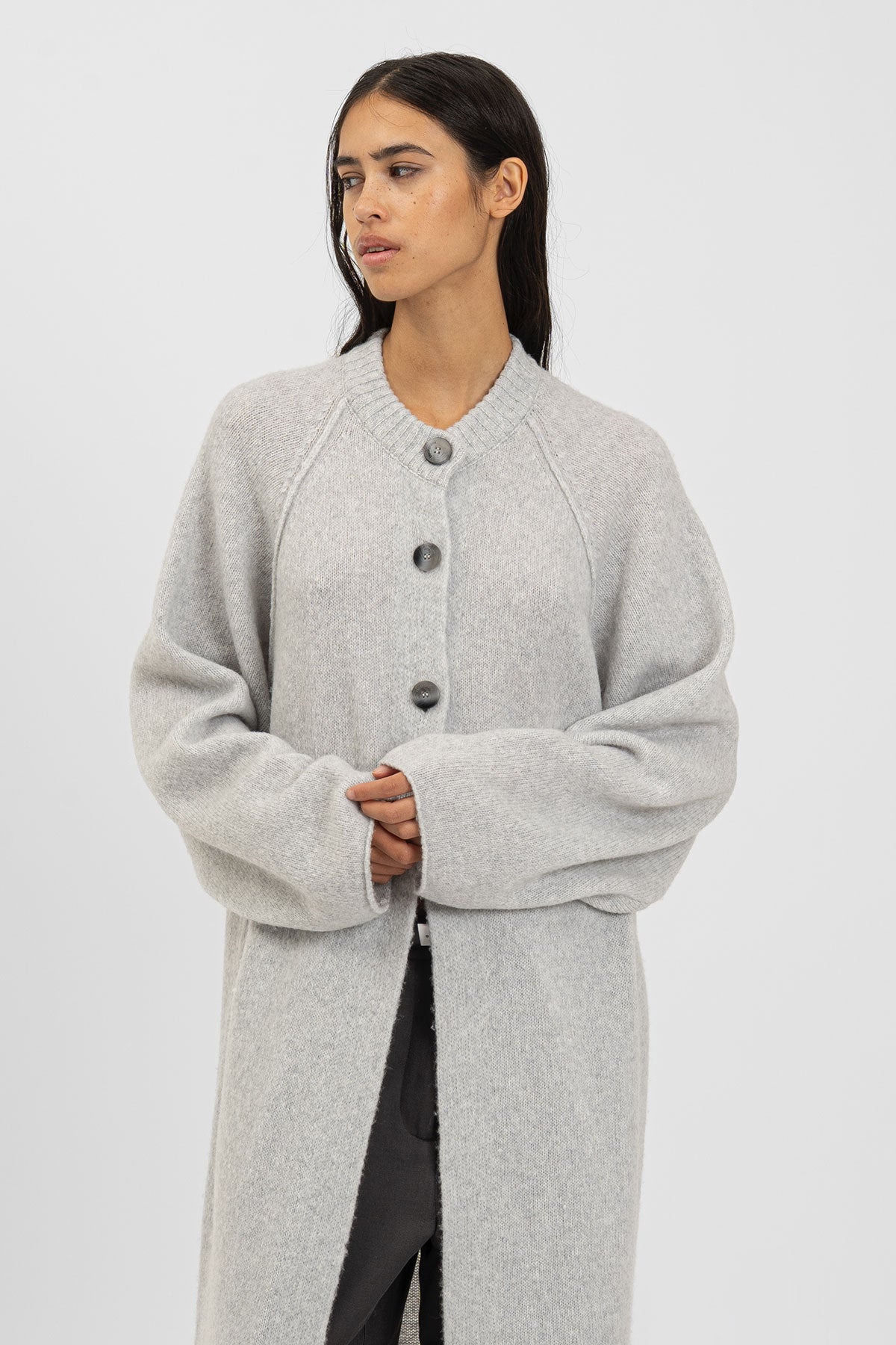 MAEXIN Cardigan Grey