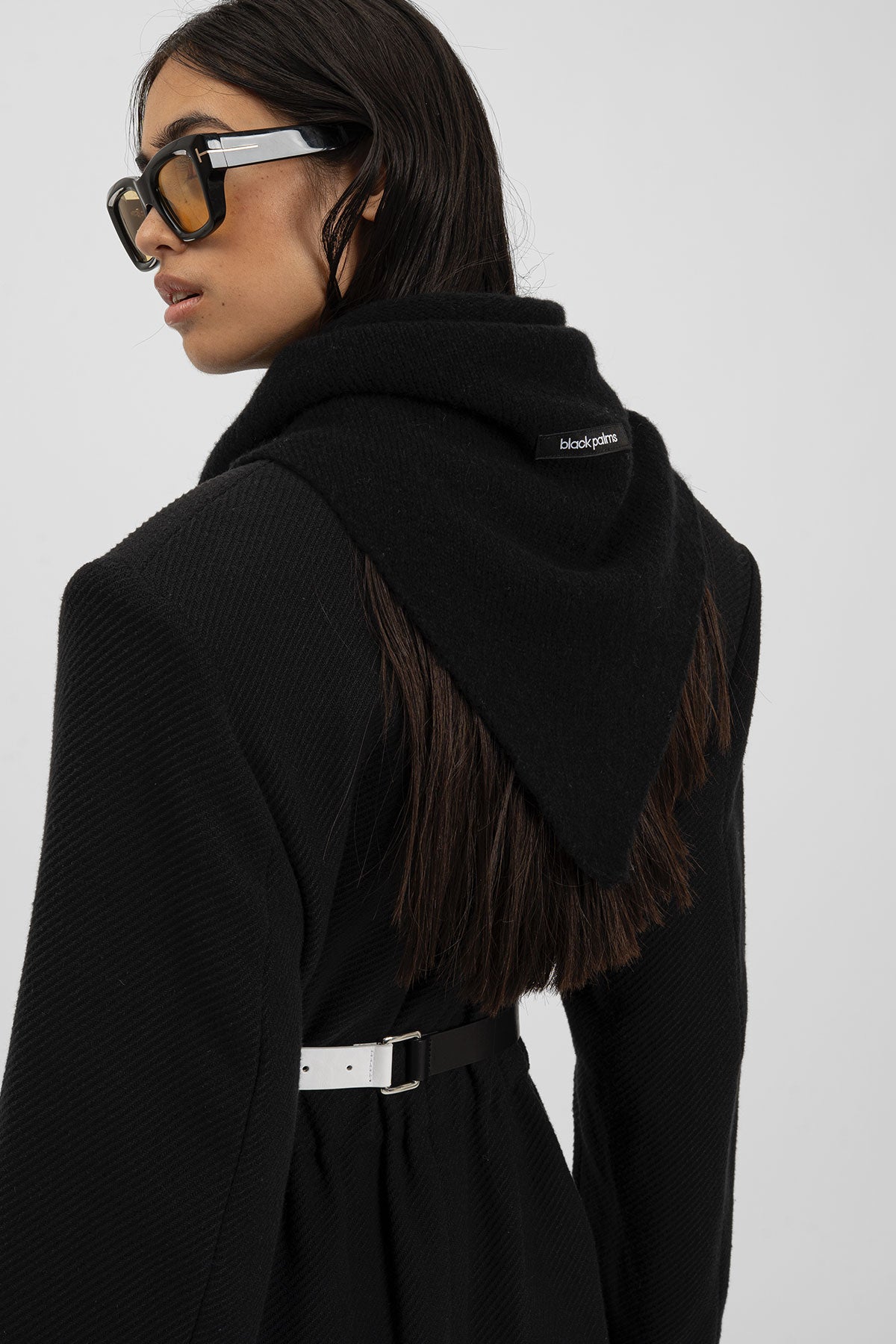 TRIANGLE Mini Scarf  Black