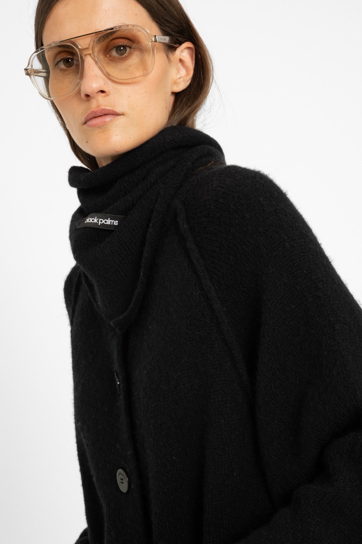 TRIANGLE Mini Scarf Black