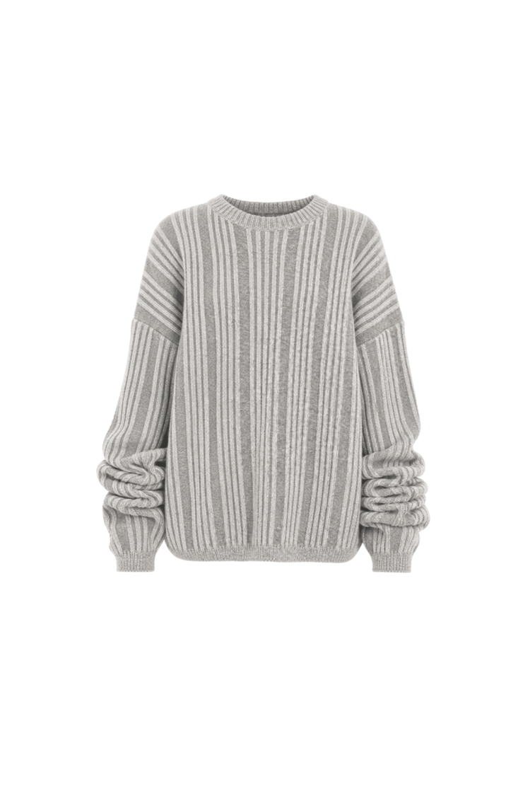 NOVIE sweater Bicolor Grey