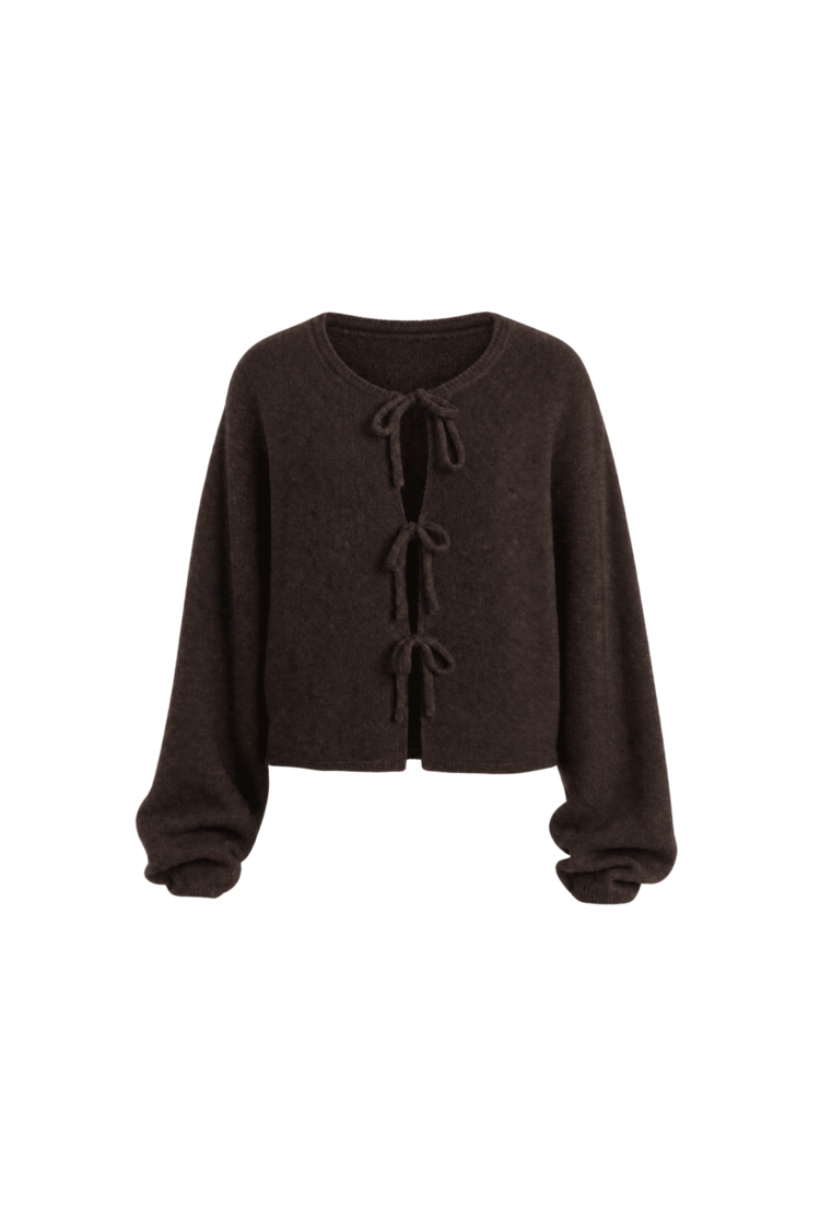 ZUSIE Cardigan Chocolate