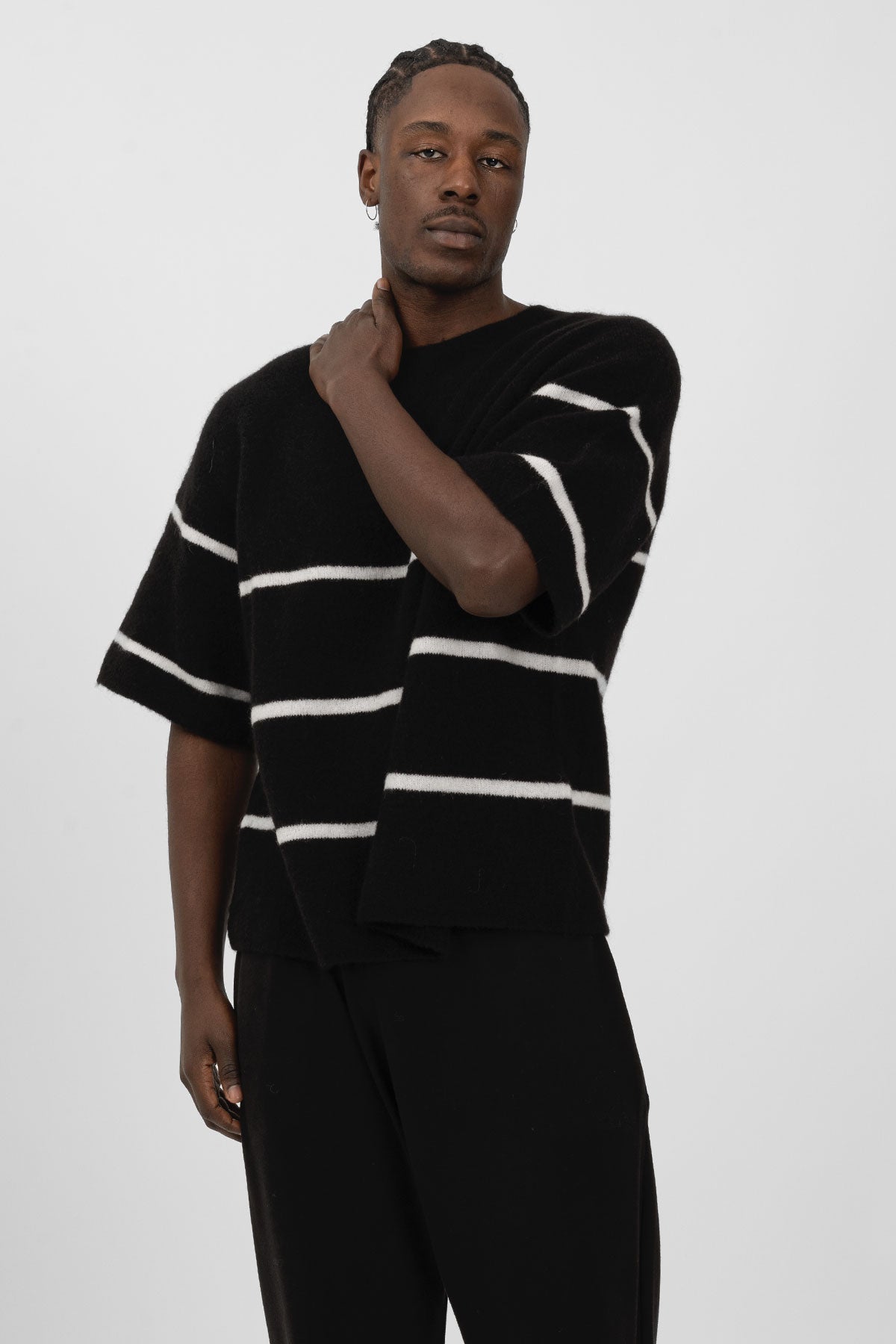 FILINE Tee Black Striped