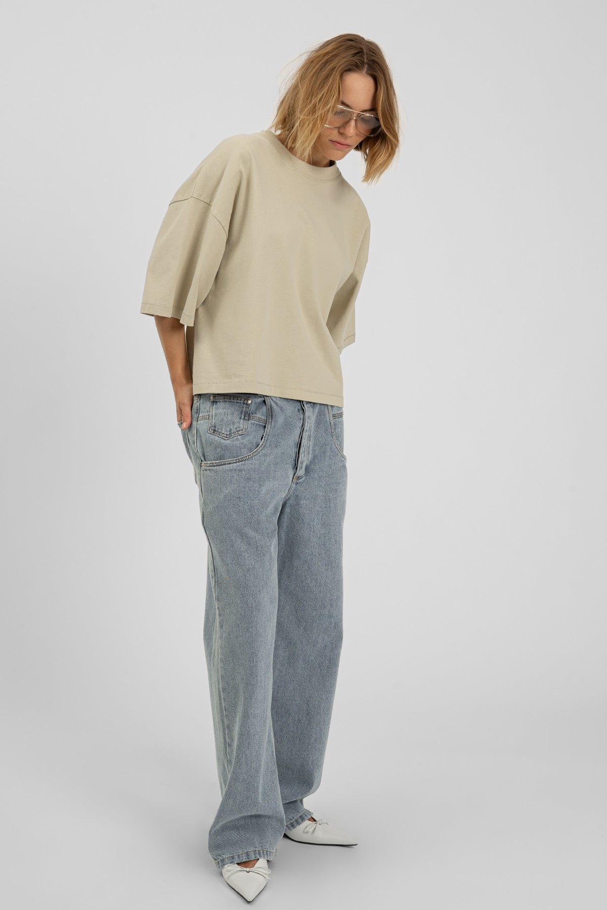 bp HEAVY 007 Boxy Tee Pistachio