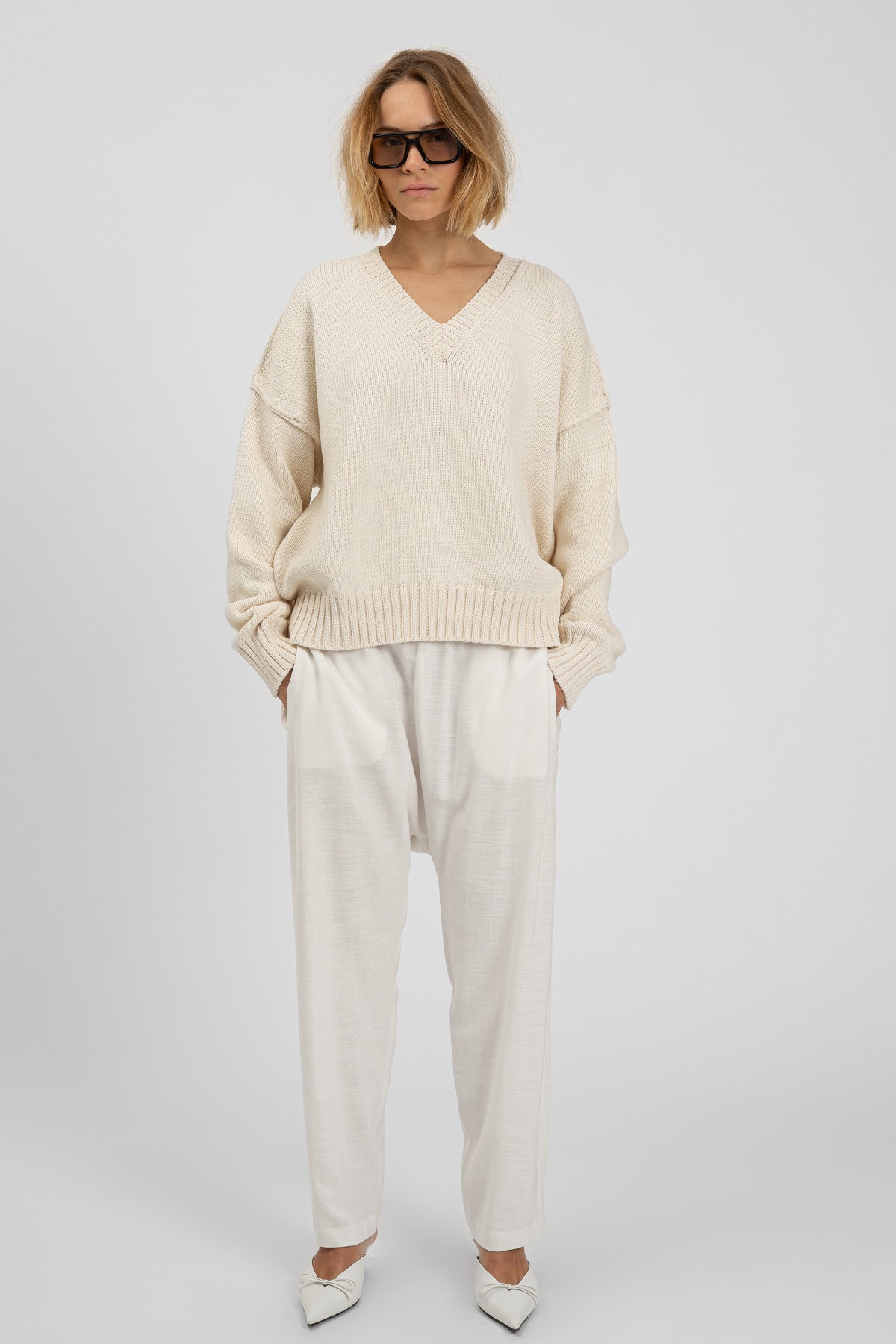 TIRAH Sweater Buttercream