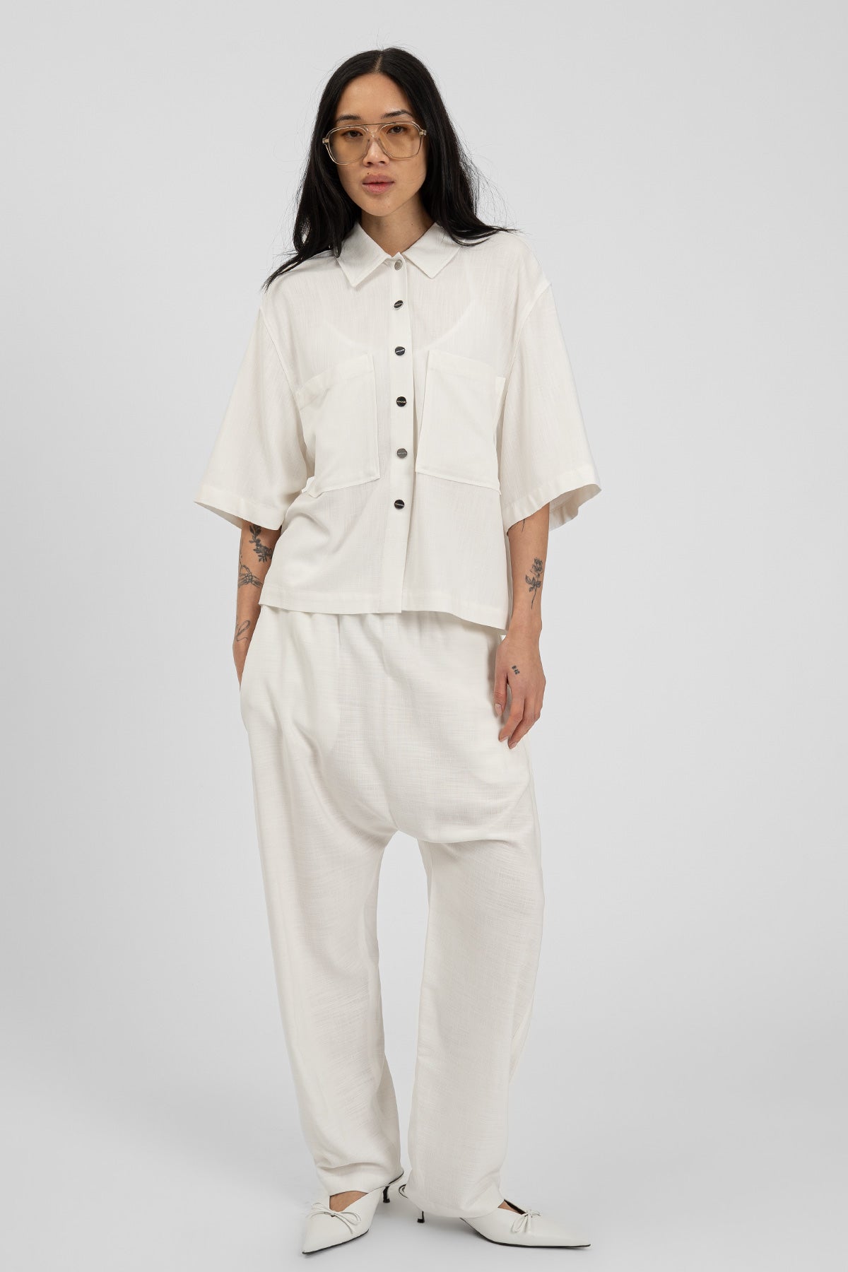 ZANNY Pants White
