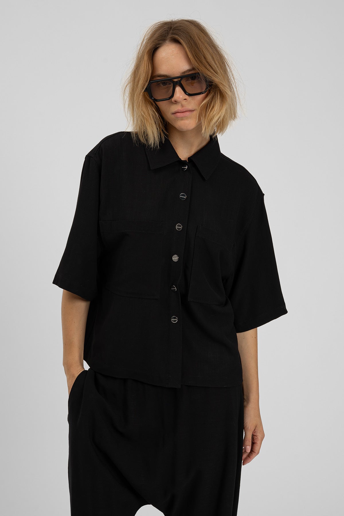 ZANNY Short Shirt Black