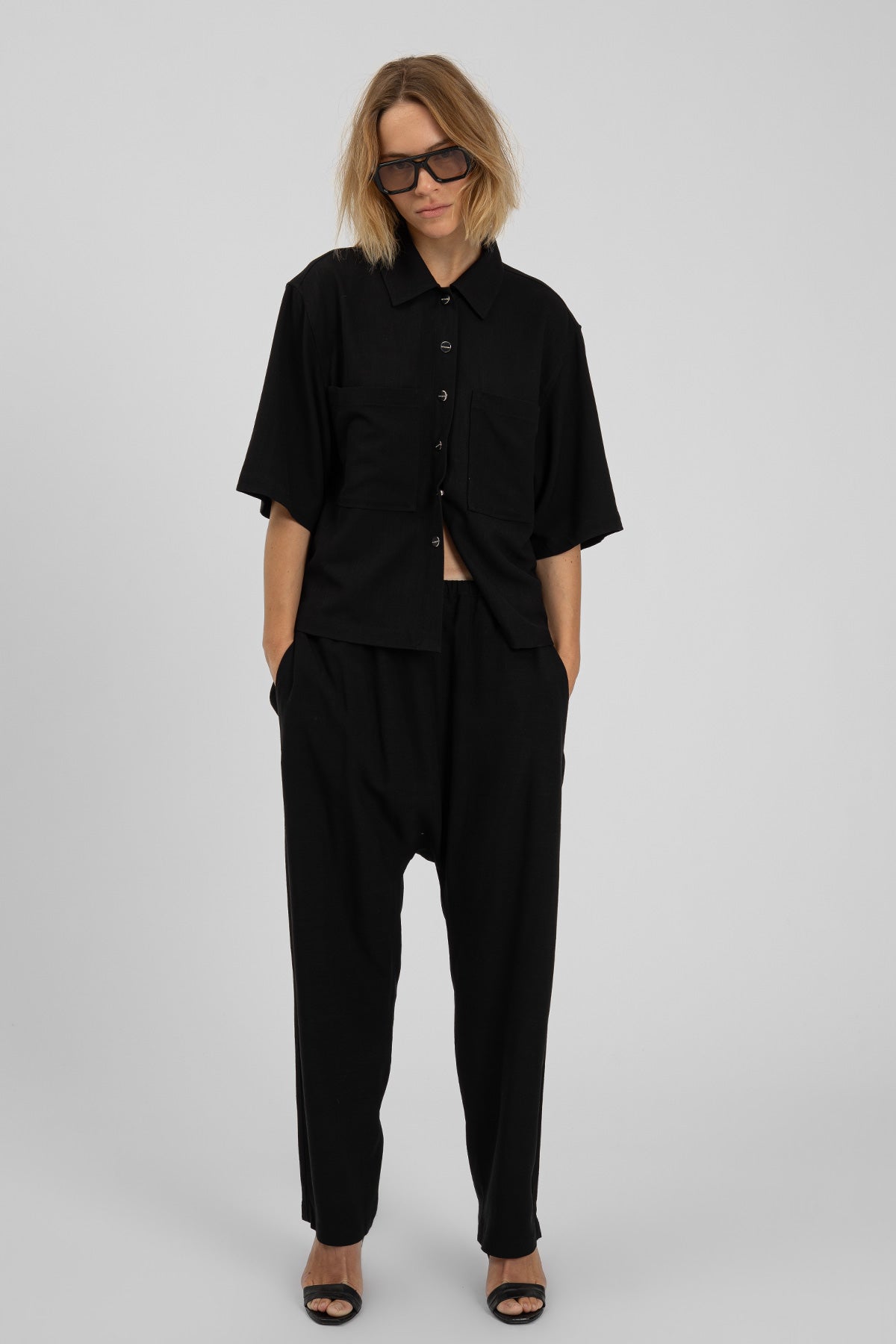 ZANNY Short Shirt Black