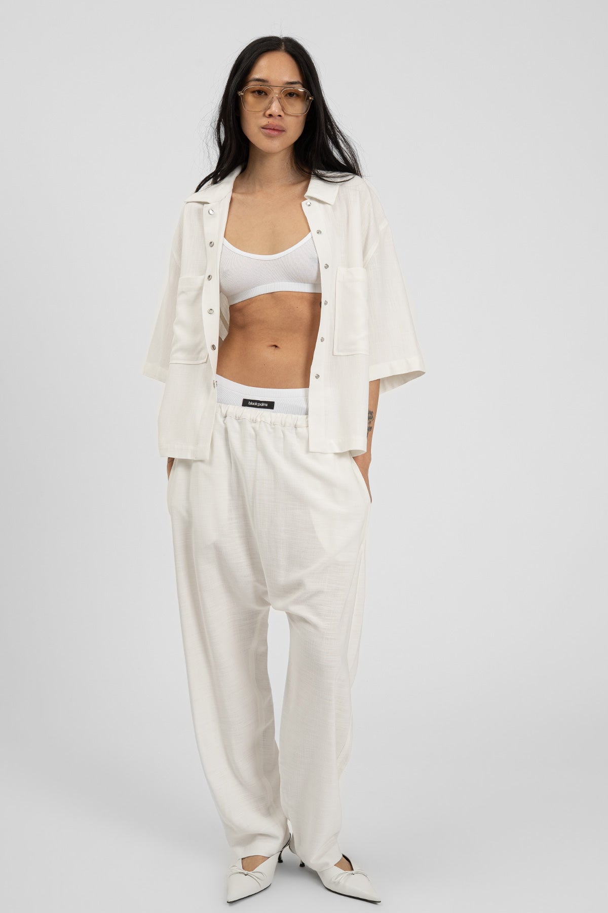 ZANNY Short Shirt White