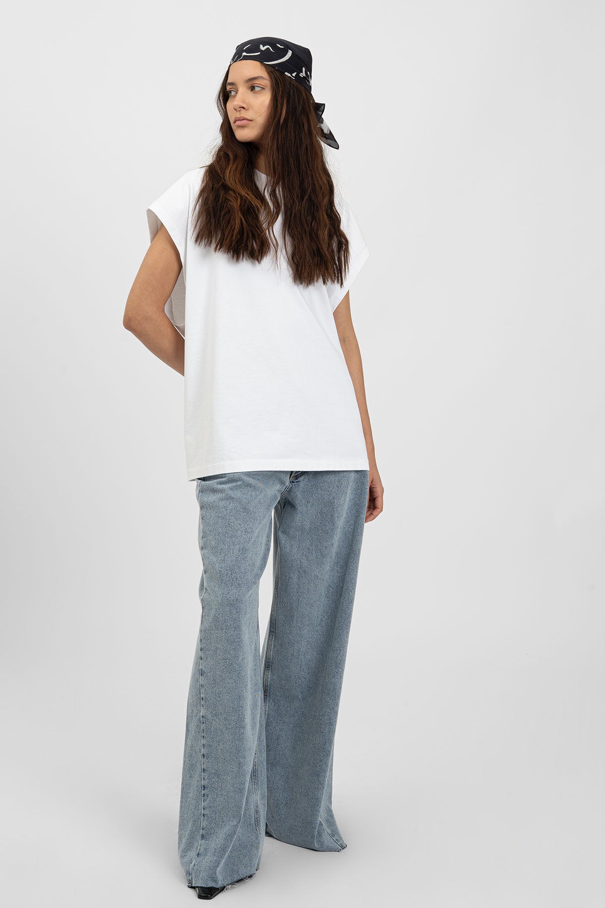 bp HEAVY 013 Sleeveless Tee White