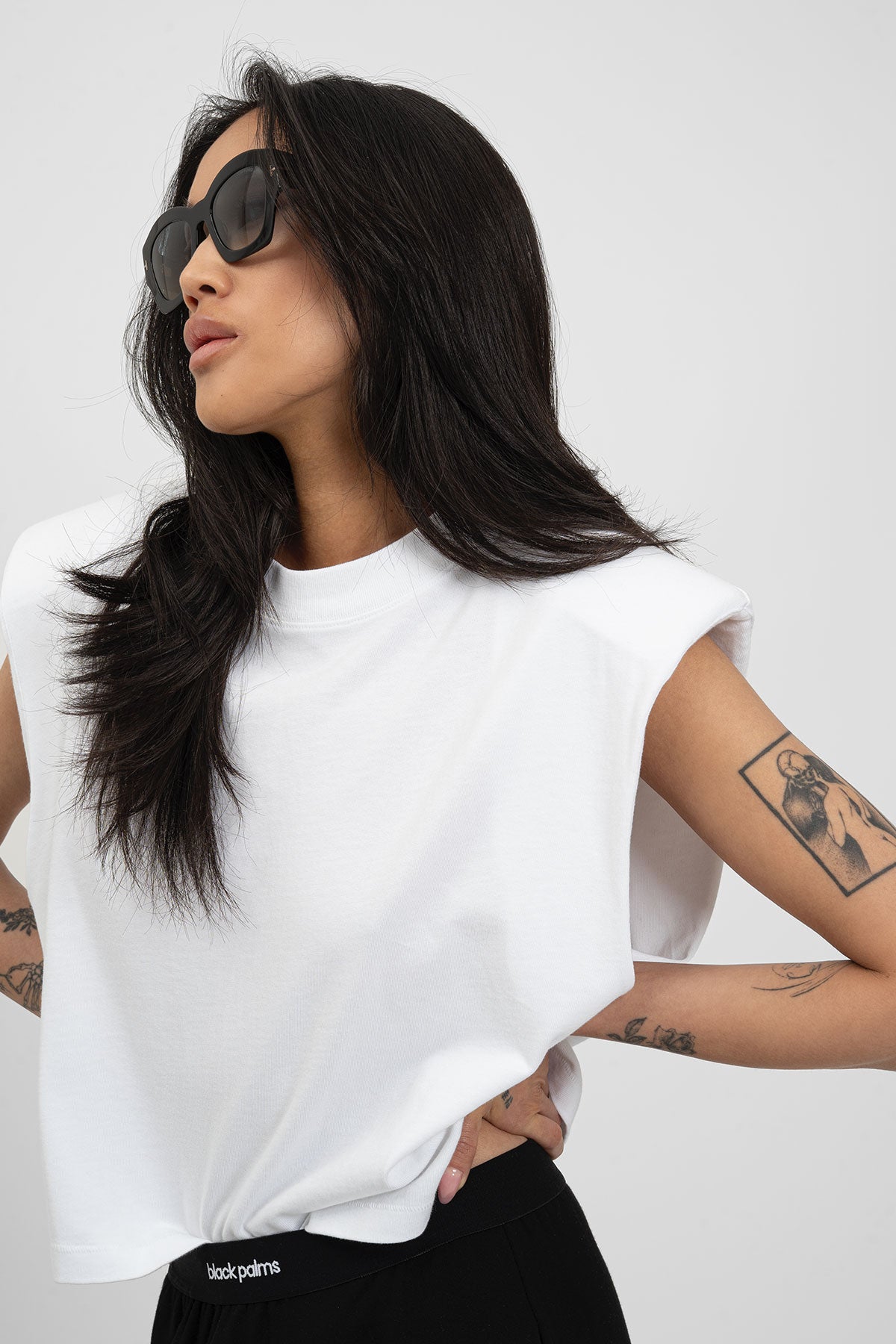 bp ICONIC 014 Shoulder Tee White