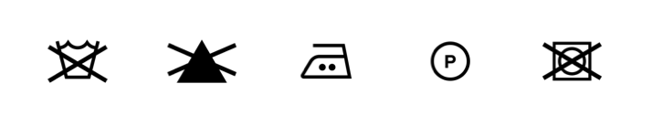 Pflegeetikett BOBBY Blazer Black