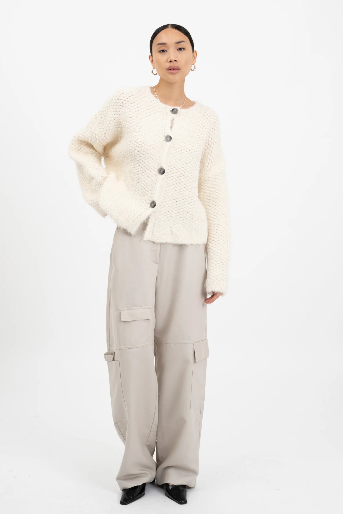 CORSETTA Cardigan Cream