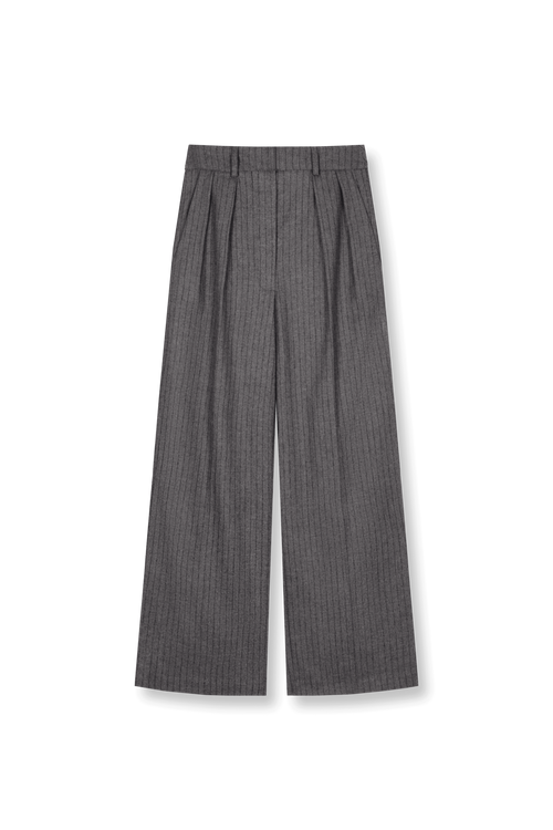 BENJA Flares Pinstripe Grey