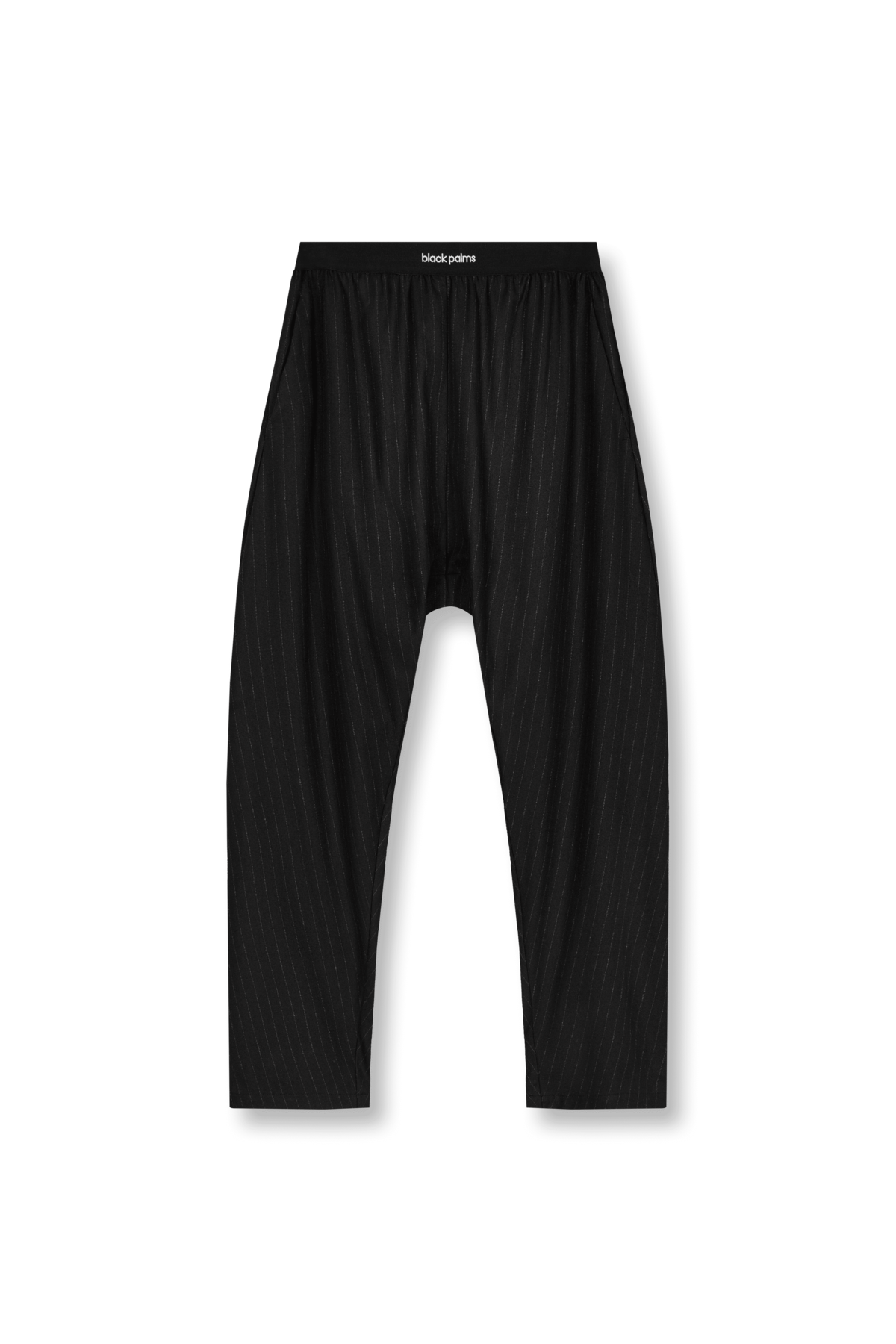 BENJA Pants Pinstripe Black