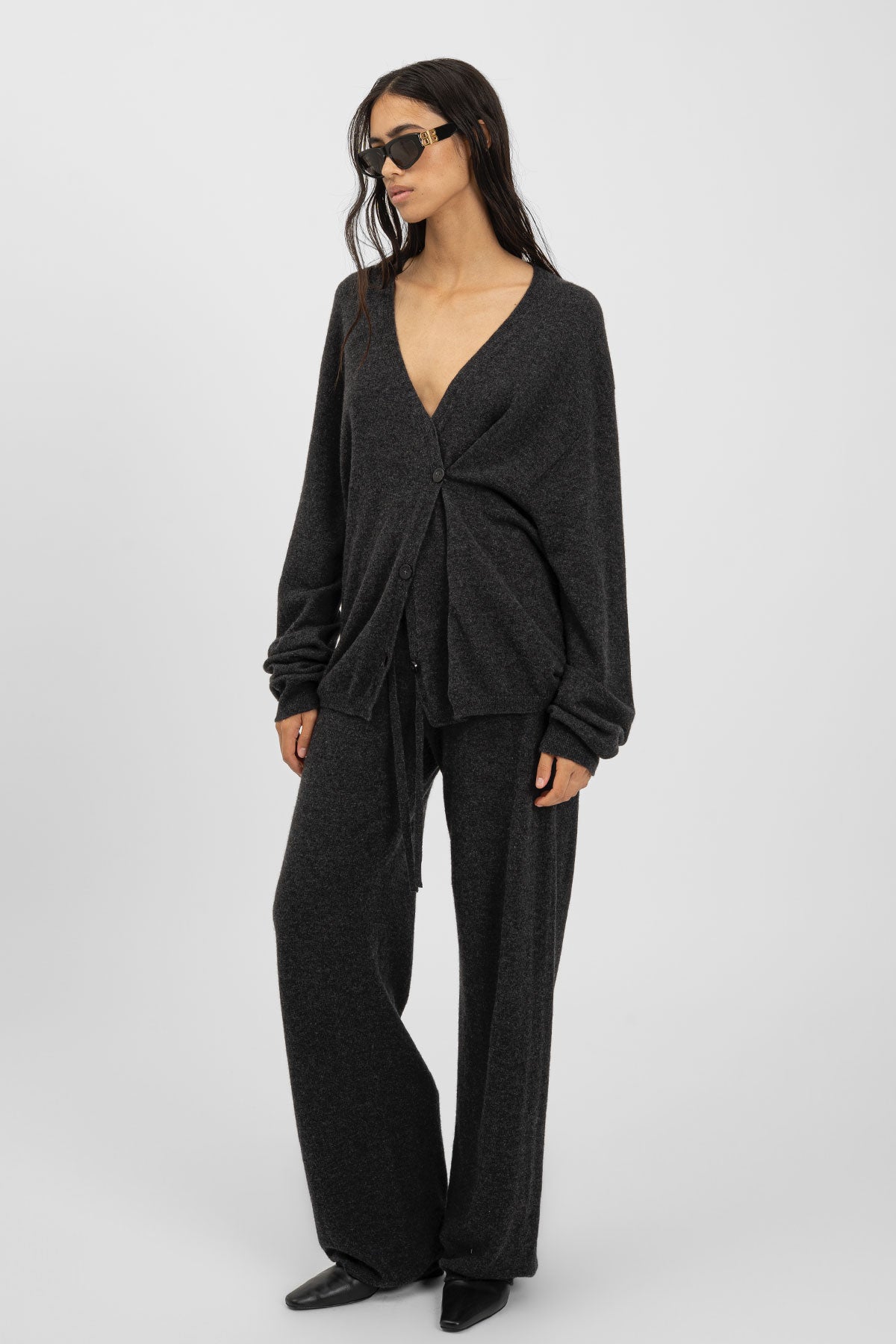 CASHI Cardigan Anthracite