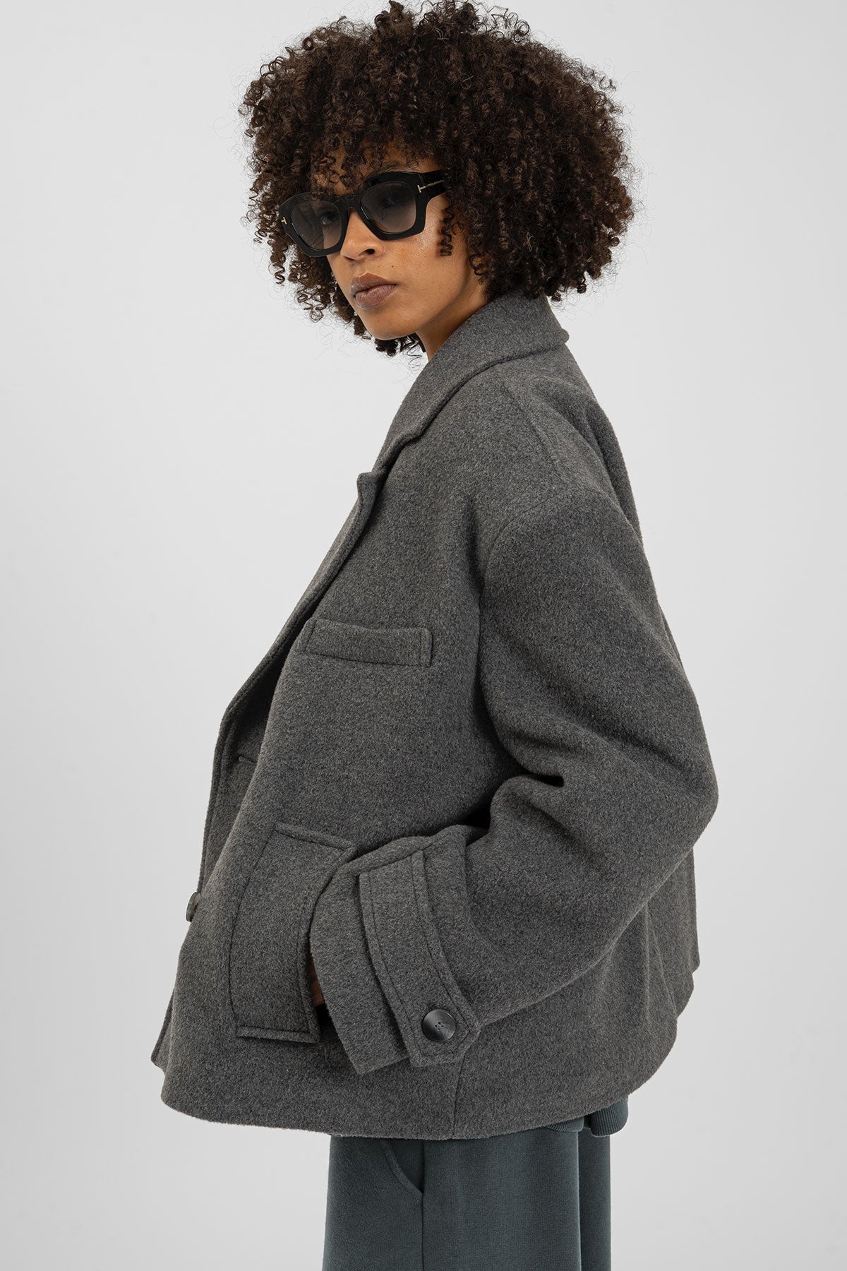 JAMYNA Jacket Dark Grey