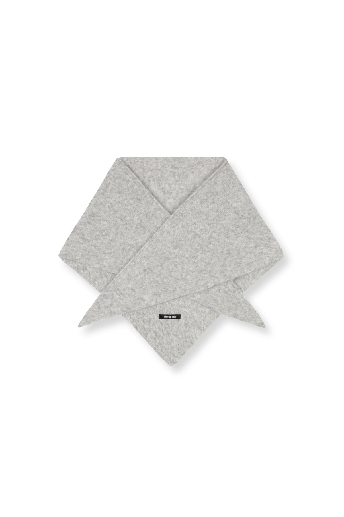 TRIANGLE Maxi Scarf Light Grey