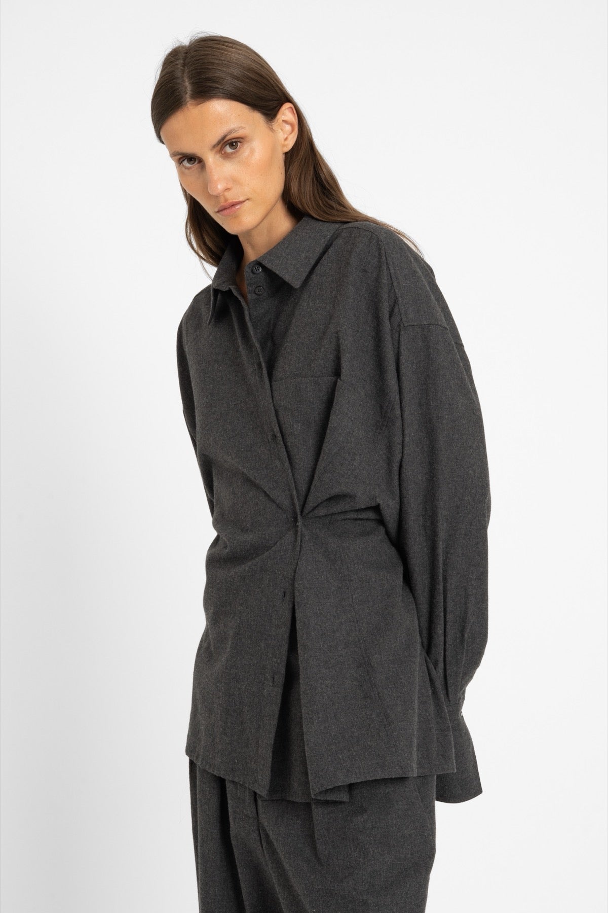 CLEAH Shirt Anthracite