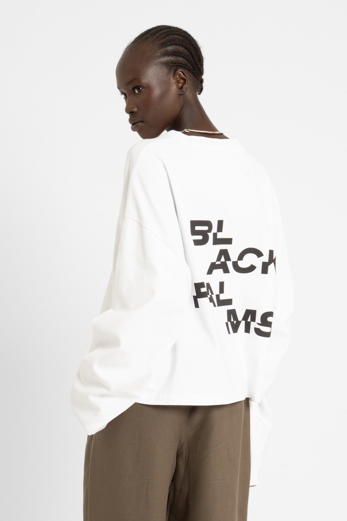 bp HEAVY 031 Boxy Long Tee White