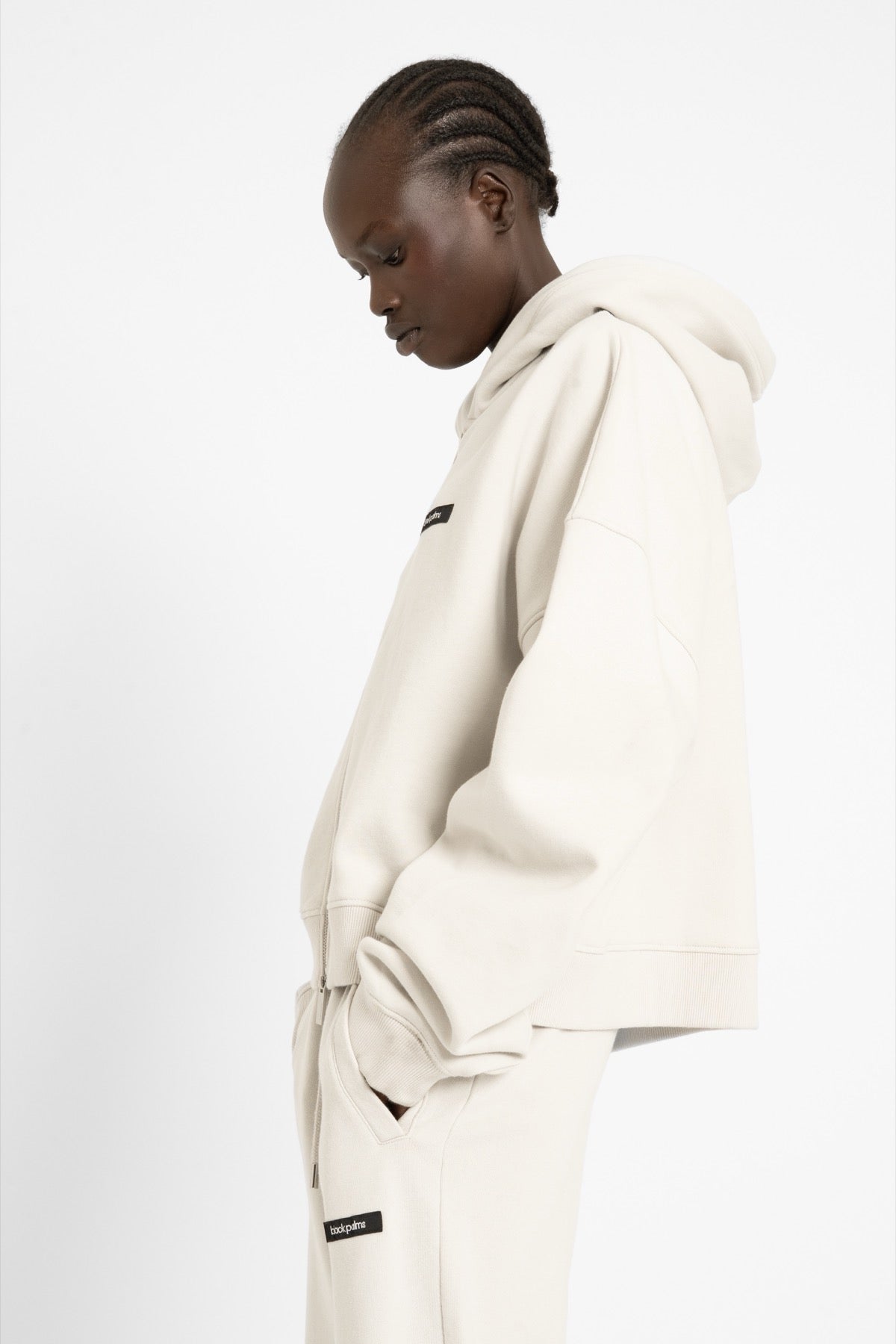 HONEY 2.0 Jacket Cropped Ice Grey