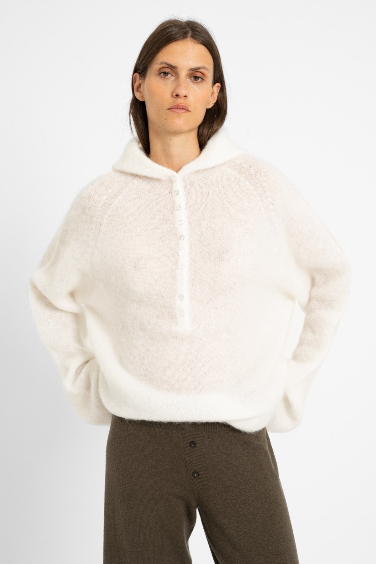 JENNAH Hoodie Cream