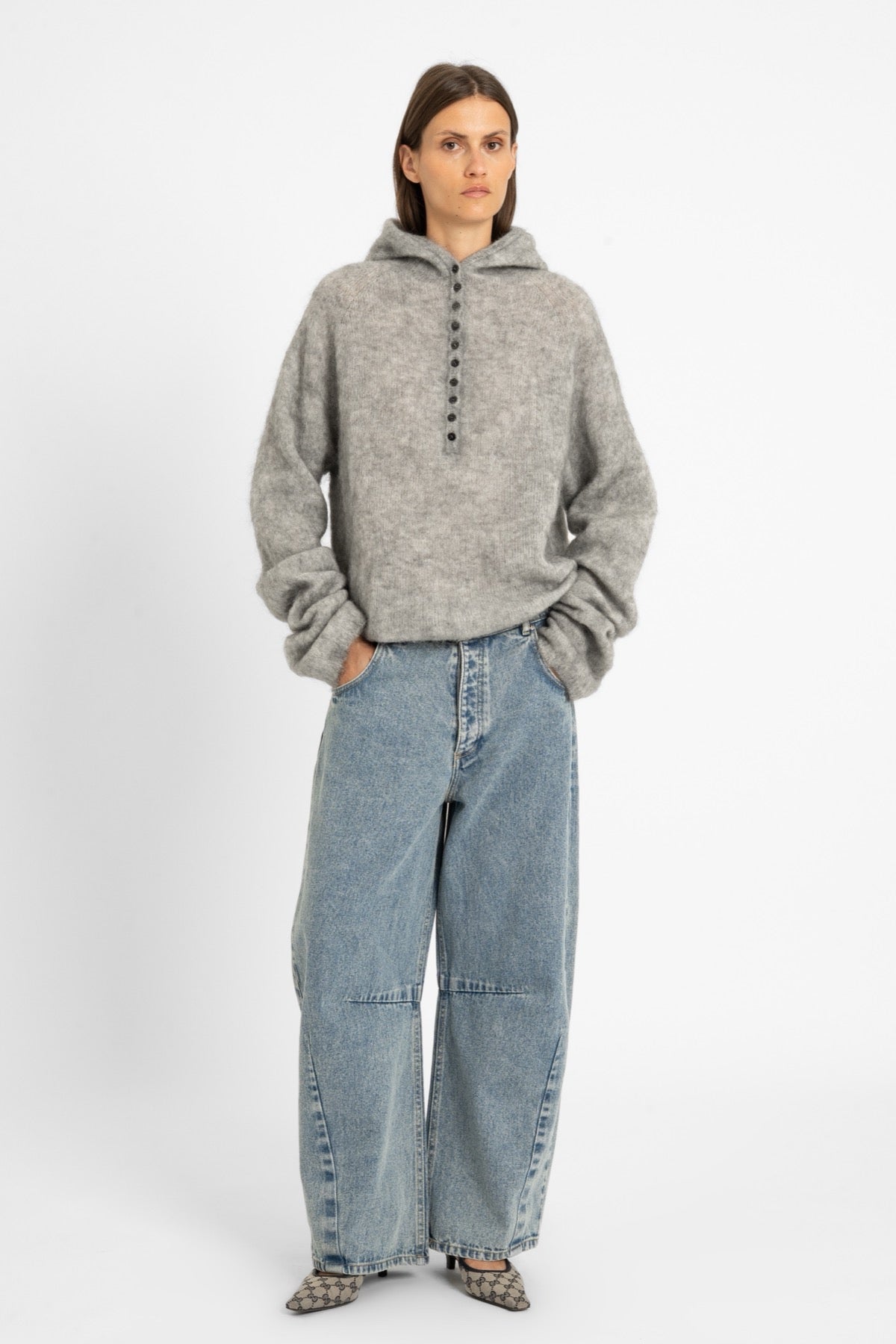 JENNAH Hoodie Grey