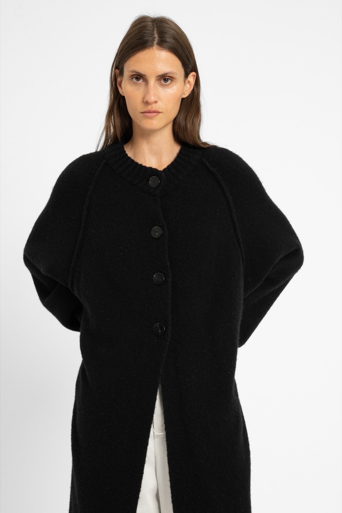 MAEXIN Cardigan Black