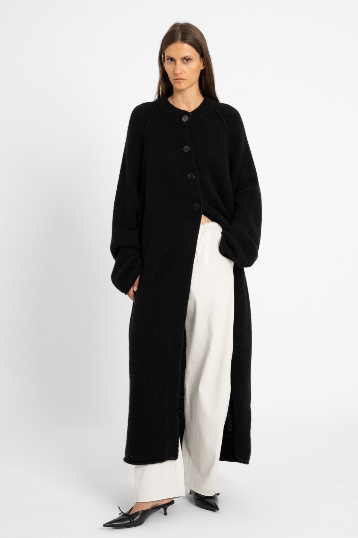 MAEXIN Cardigan Black