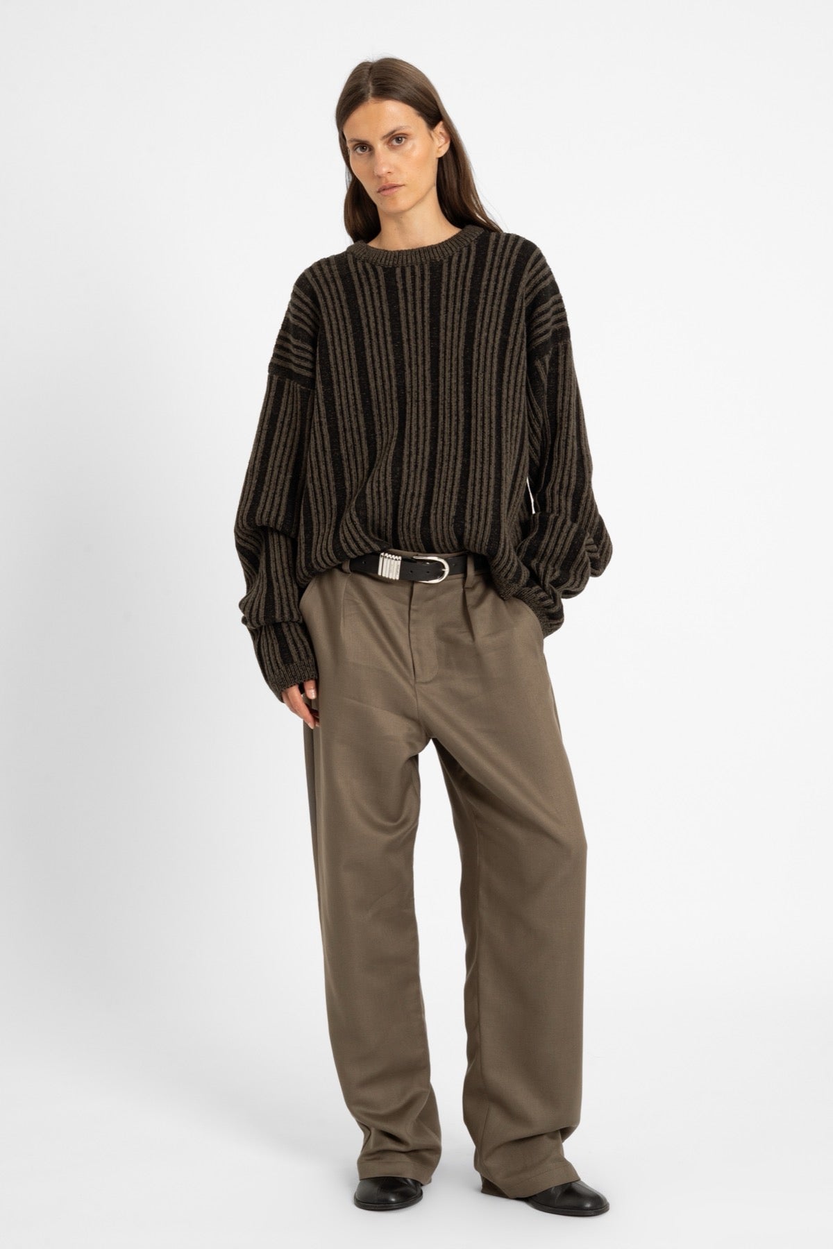 NOVIE Sweater Bicolor Olive