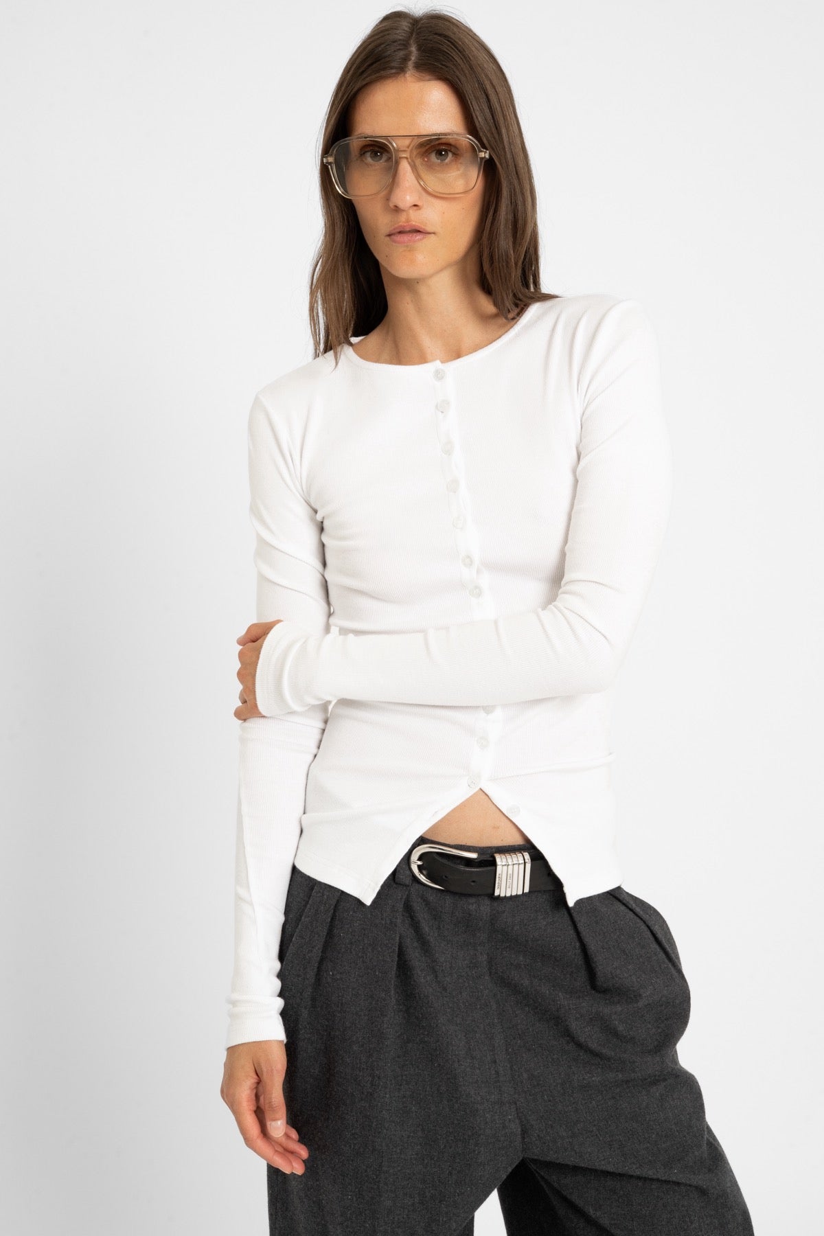 bp THICK 030 Shirt White