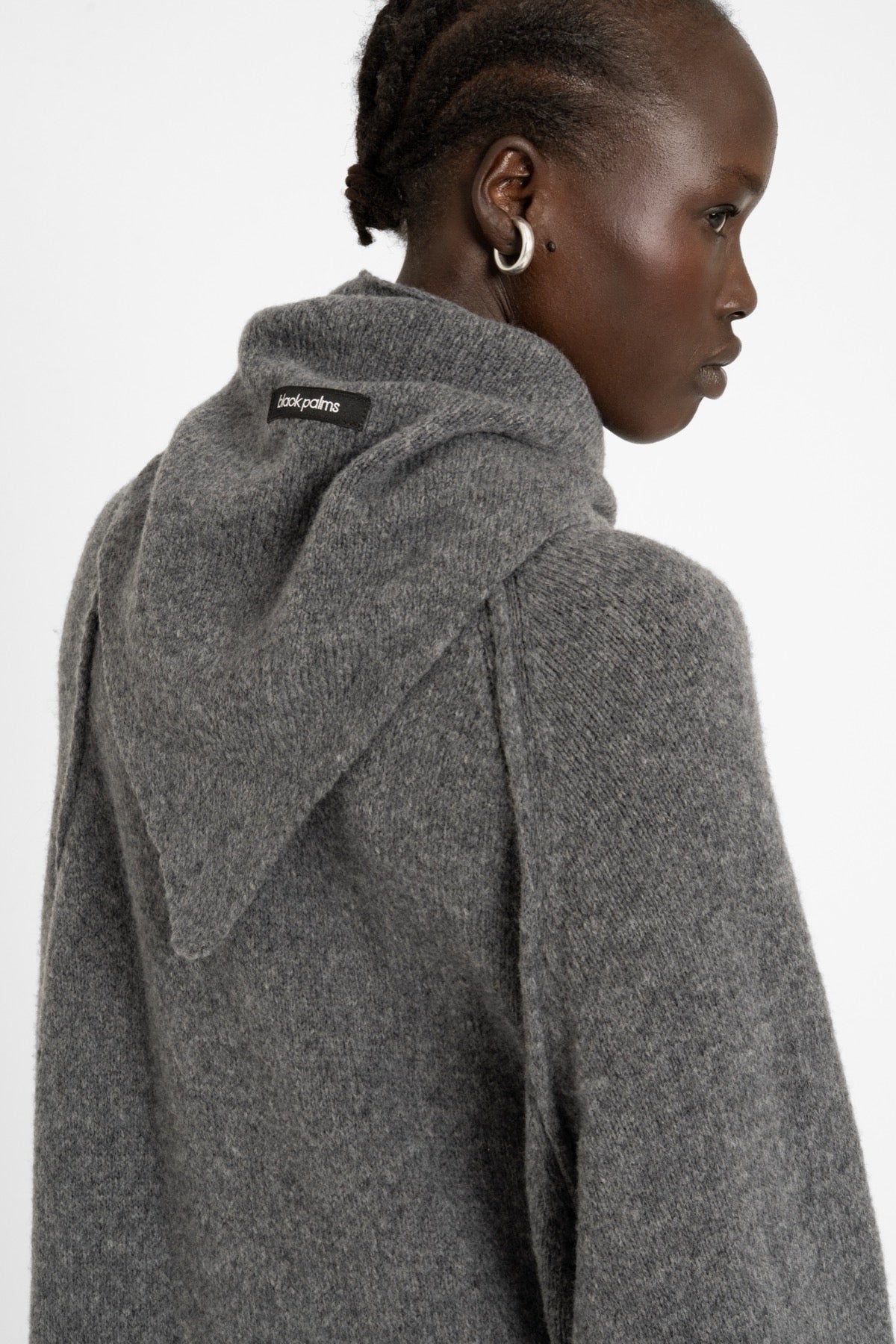 TRIANGLE Mini Scarf Anthracite