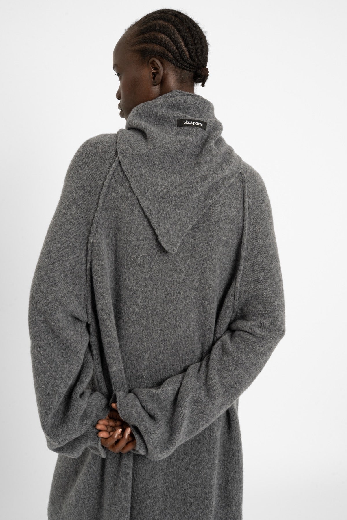 TRIANGLE Mini Scarf Anthracite