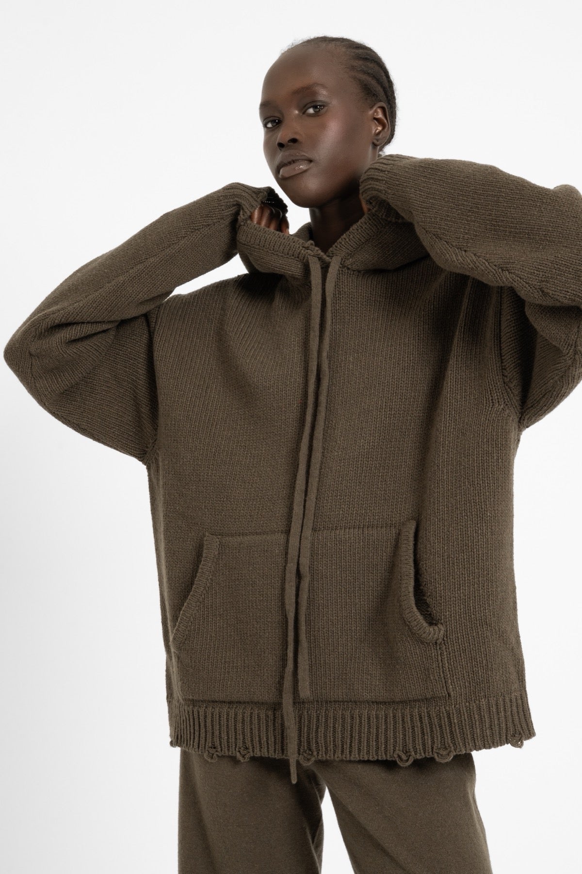 ZADY Hoodie Olive