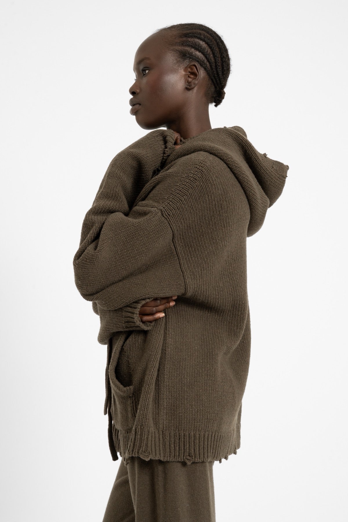 ZADY Hoodie Olive