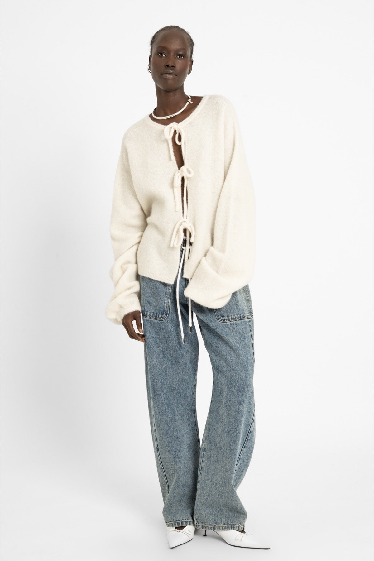 ZUSIE Cardigan Cream