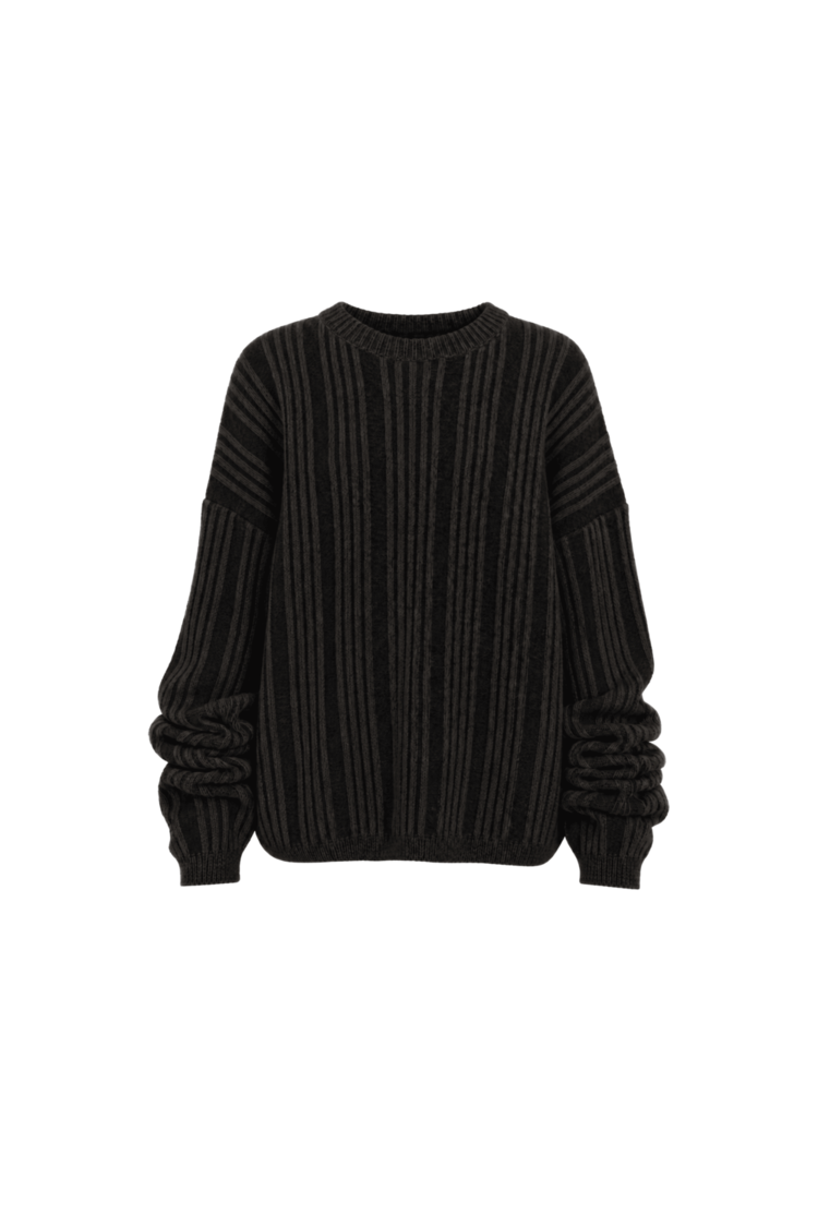 NOVIE sweater Bicolor Olive