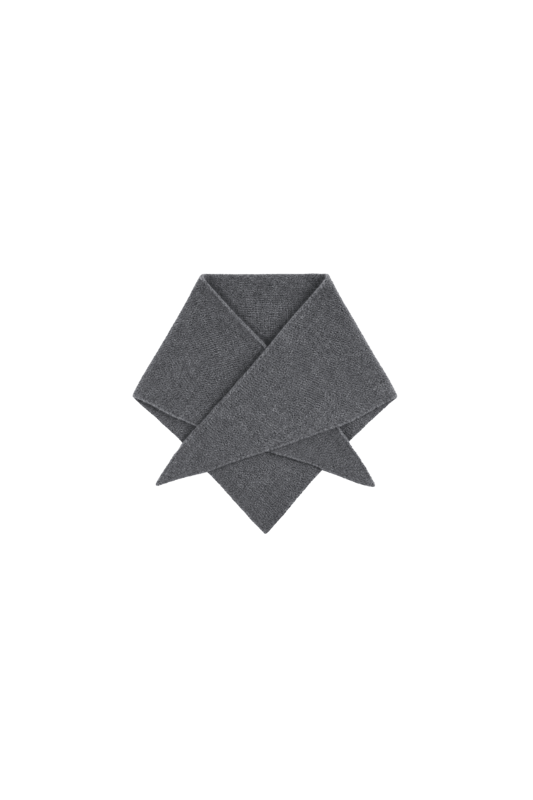 TRIANGLE Mini Scarf Anthracite