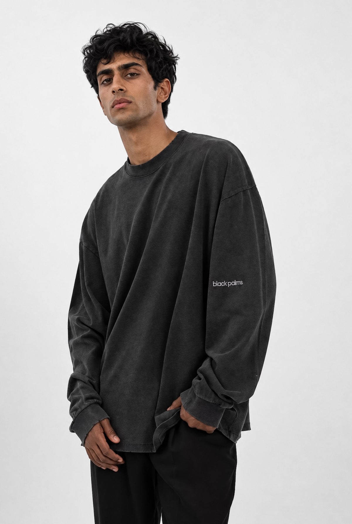 bp ICONIC 003 Long Tee Faded Black Men
