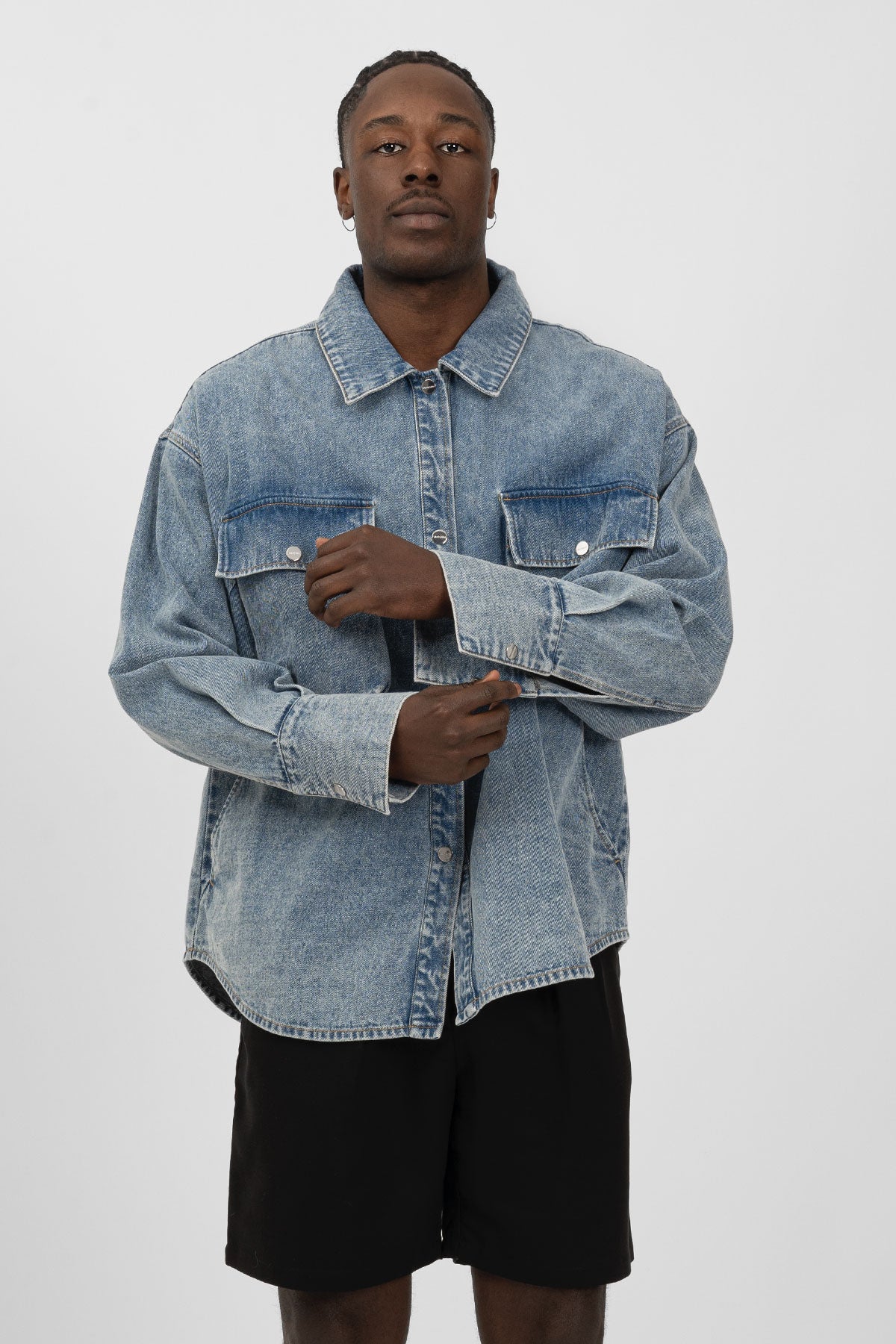 JEANY 2302 Shirt Washed Blue