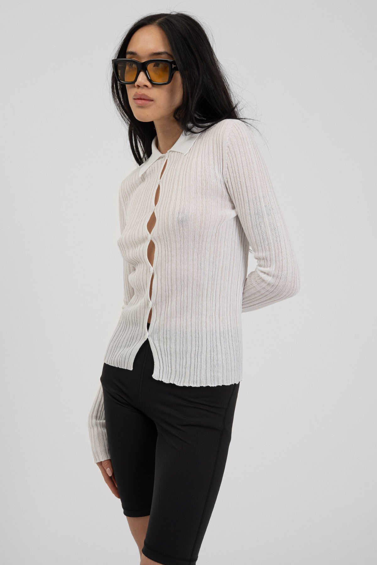 DELORA Shirt White