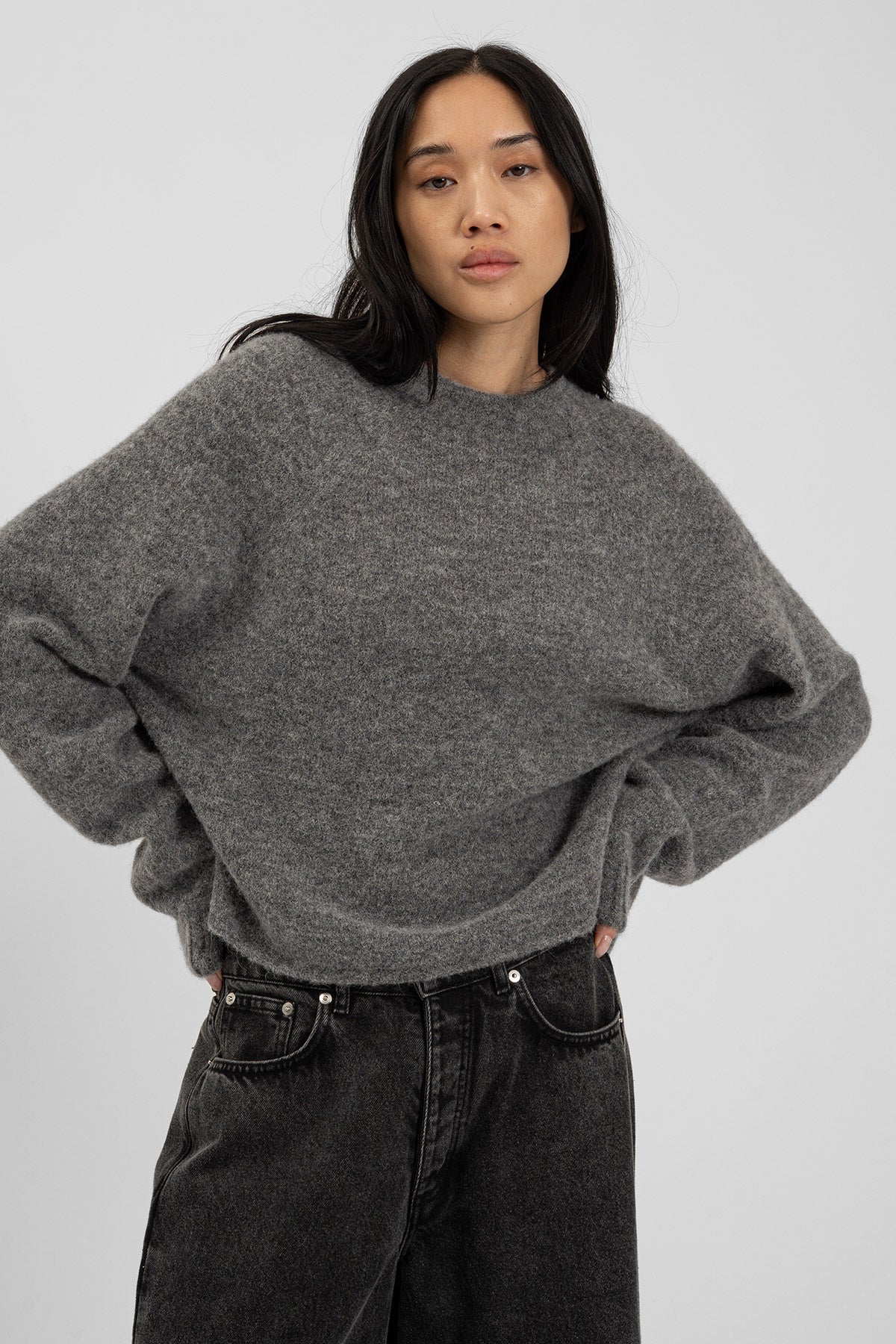 GRACIEH Sweater Mid Grey