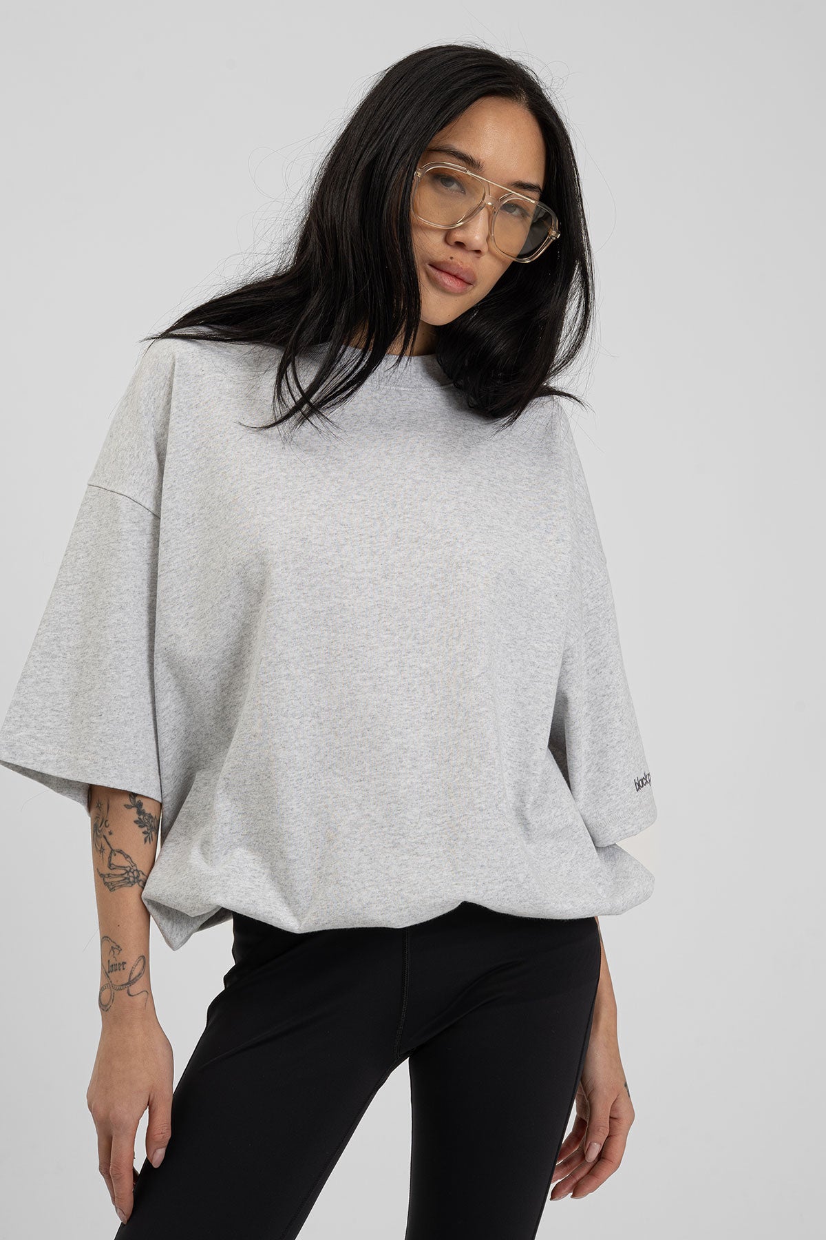 bp ICONIC 022 Tuck Tee Grey