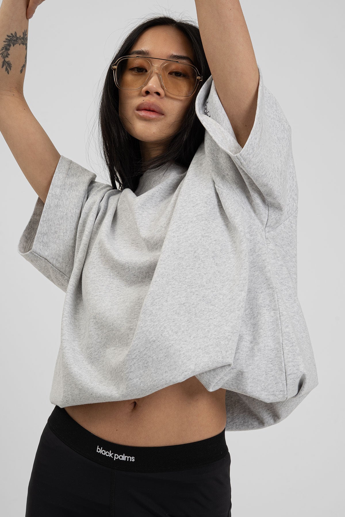 bp ICONIC 022 Tuck Tee Grey