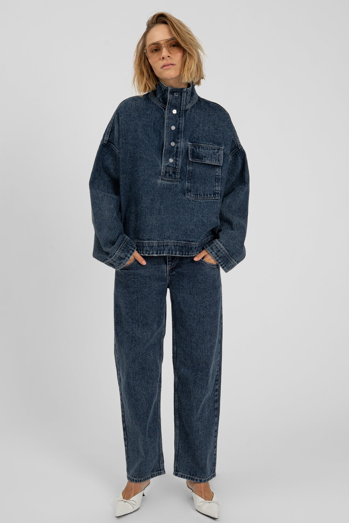 JEANY 2601 Shirt Indigo Blue