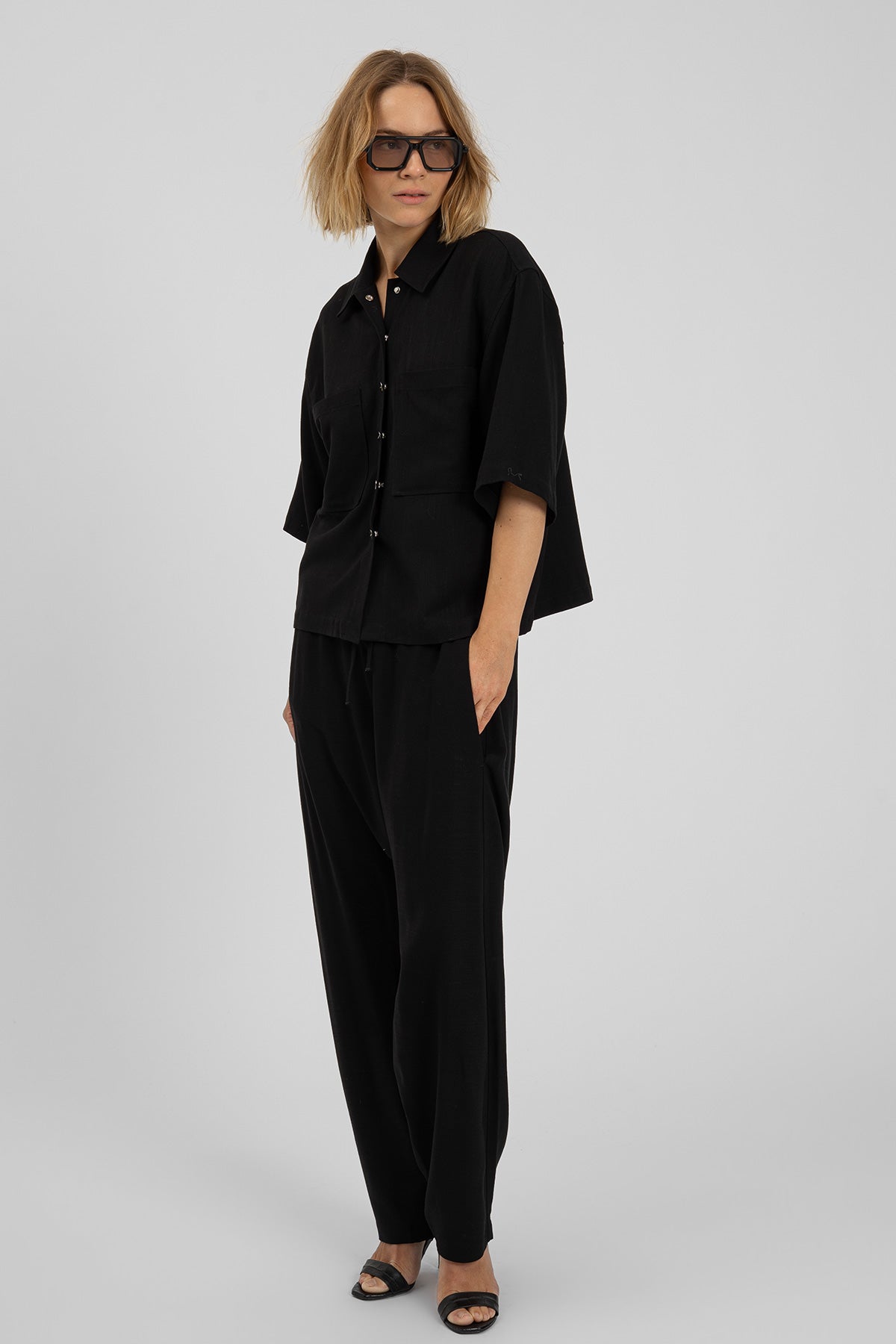 ZANNY Short Shirt Black